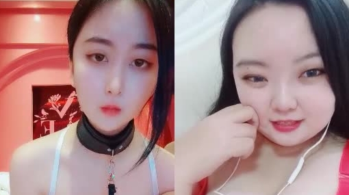 风骚姐妹花露脸大奶子激情大秀，一攻一受镜头前啪啪，亲着小嘴抠着逼，吃着骚奶子带上假鸡巴内裤爆草还