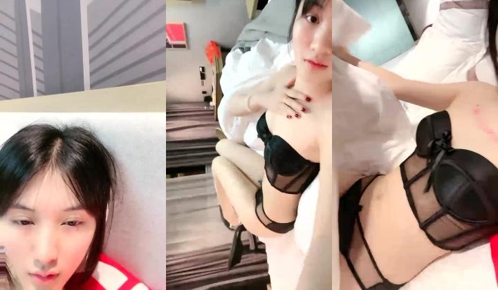 初恋型诱惑！清纯小可爱『欲欲』被大哥约炮啪啪，擒住双腿肥嫩肉鲍被塞入肉棒 各种姿势抽插打桩爽翻了