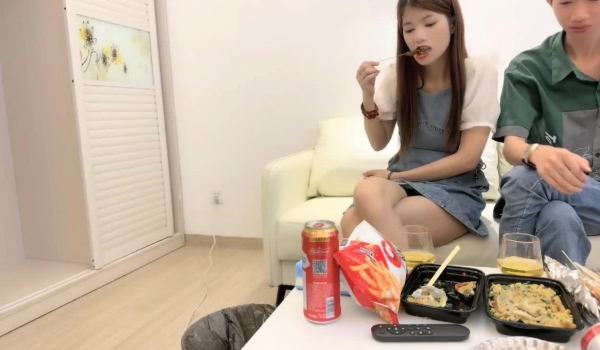 瘦猴探花 吃过夜宵 又可以操良家