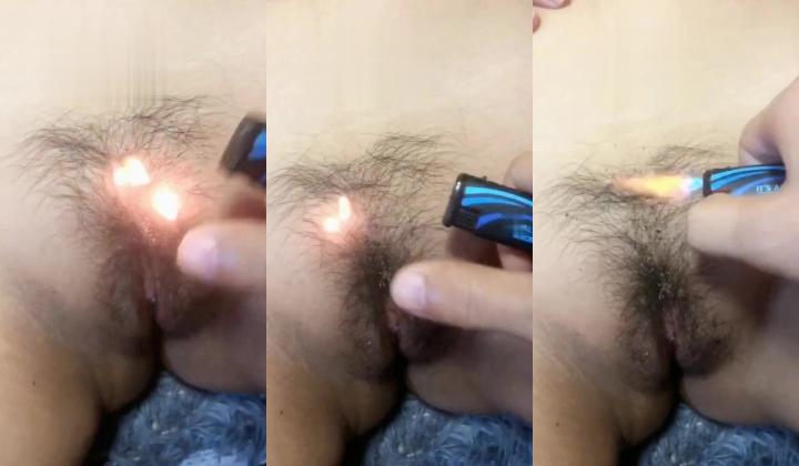 超会玩女的调教大神【伊昂先生MISDO】私拍，羞耻调教良家骚母狗，打火机燃烧深圳白领逼毛真够绝的