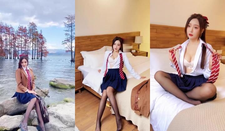 【极品女神 ️超级核弹】秀人顶级女神『王馨瑶』最新私拍 JK麻衣制服 K制服套装无限诱惑 超性感美乳诱惑 超清3K首发