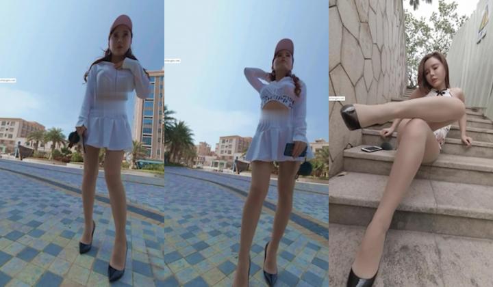 “爸爸插的好深”对话淫荡 秀人极品女神【艾小青】收费视频，户外露出+日常卖骚自拍+吃金主的肉棒被