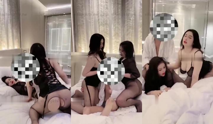 【震撼双飞 ️推特巨乳】Z杯网红女神『悠悠』与秀人网红巨乳女神『王俪丁』合体 与男摄影挑逗啪啪 