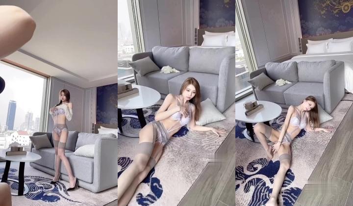 秀人视频 甜仔 高颜巨乳，脱胸罩，蕾丝内裤，性诱惑