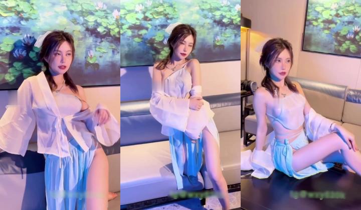 【极品女神 ️秀人核弹】超气质女神『绮里嘉』最新大尺度定制私拍 性感古装薄纱显奶 闪现露出豪奶 