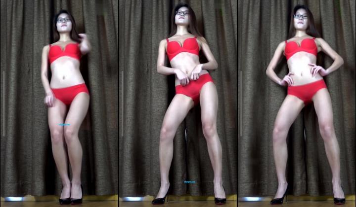 新维拉舞团性感身材反差型骚姐姐【眼镜妹】至尊会员版~各种透视丝袜情趣全裸顶摇裸奶裸B动感热舞挑逗