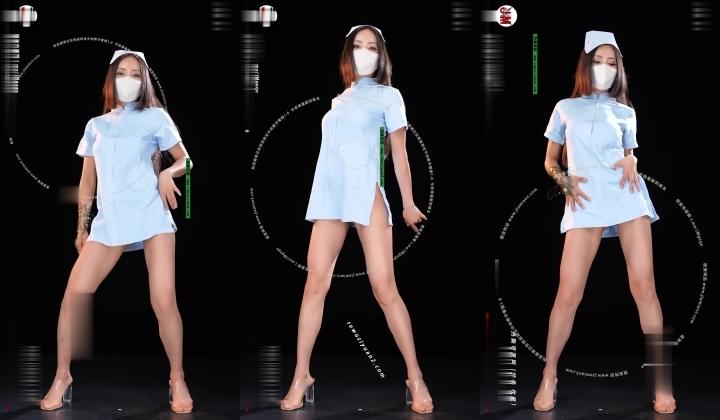 抖音9.5万粉爱健身的职业模特【尹格格】假面舞团用名【王妃】超级版