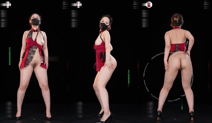 超顶大尺度！假面舞团美乳肥臀眼镜御姐69号VIP版~各种情趣赤裸裸露奶露逼顶胯摇摆挑逗
