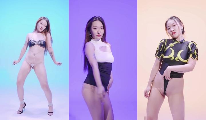 精品分享SPOP舞蹈工作室高清原版，多位极品身材高颜专业舞蹈模特情趣装露奶露逼热舞，表情动作一流