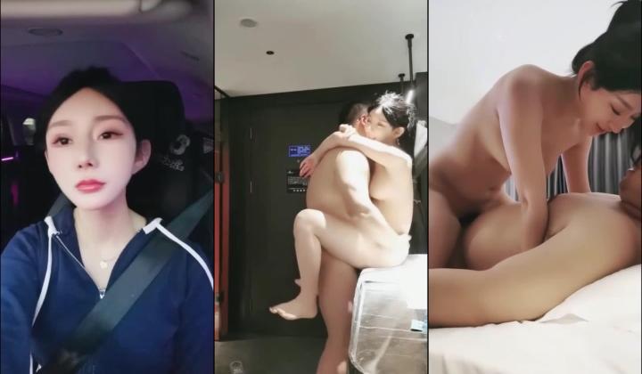 开豪车的兼职外围女主播小野猫 ️酒店上门服务膘肥体壮胖大款被床边抱起来操