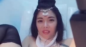 【手机直播精品福利】角色扮演人间仙子11,黑丝高跟白嫩大奶，道具插逼非常给力浪叫不断