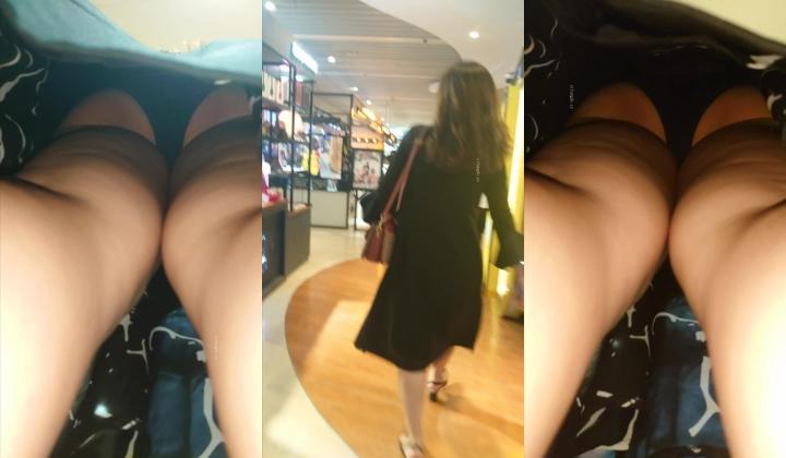 地铁站一路跟踪抄底多位美女少妇 一起探寻她们的裙底风光