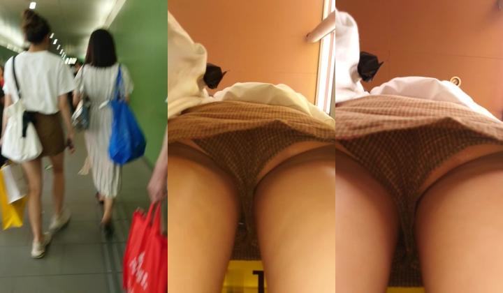 【CD合集】抄底大神魔手系列合集，多数是超市少部分商场 两个不穿内内的极品