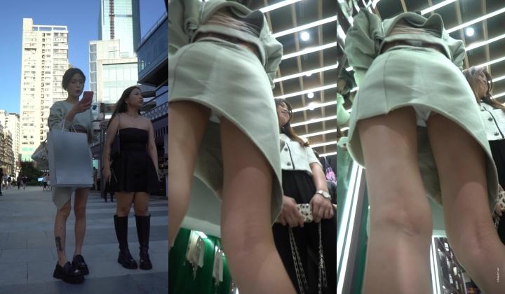 大神一路走一路抄底多位黑丝美女全是漂亮的小姐姐
