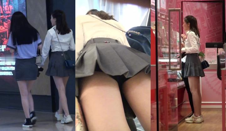美女如云正街大神极限抄底超多气质小姐姐裙内，各种性感内裤骚丁超级养眼
