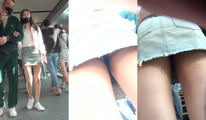 美女如云正街大神极限抄底超多气质小姐姐裙内，各种性感内裤骚丁超级养眼