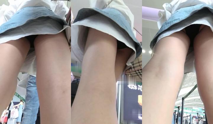 超高质量机场地铁抄底 高挑美女阴毛旺盛露出两根 三角内内夹在逼缝隙里