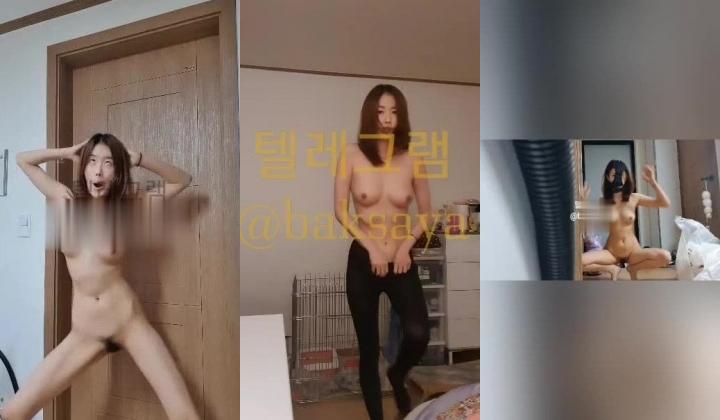 【韩国版裸贷】极品女神，身材颜值都9分啊，活泼生动的裸贷自拍 还蛮开心的！