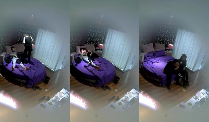 【360水滴TP】超稀有台 小情侣开房 小女友叫了一声大点力 男友抓住双手后入 小屁股啪啪作响