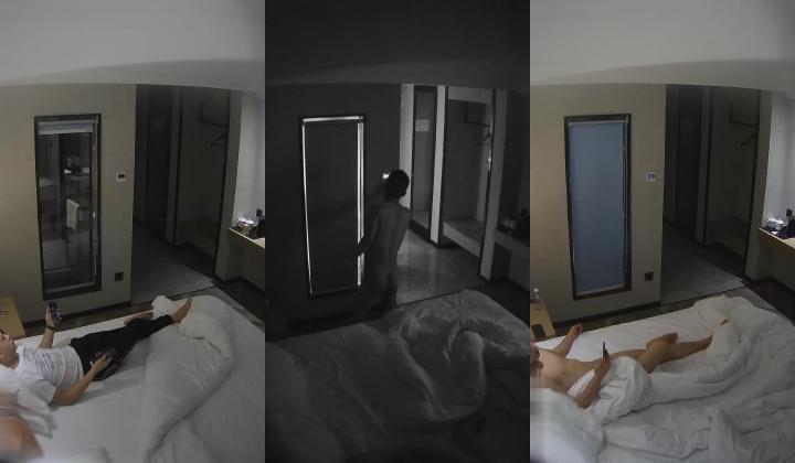 新流出乐橙酒店摄像头偷拍几对男女开房 ️这节奏是女的主动,男的被玩啊！