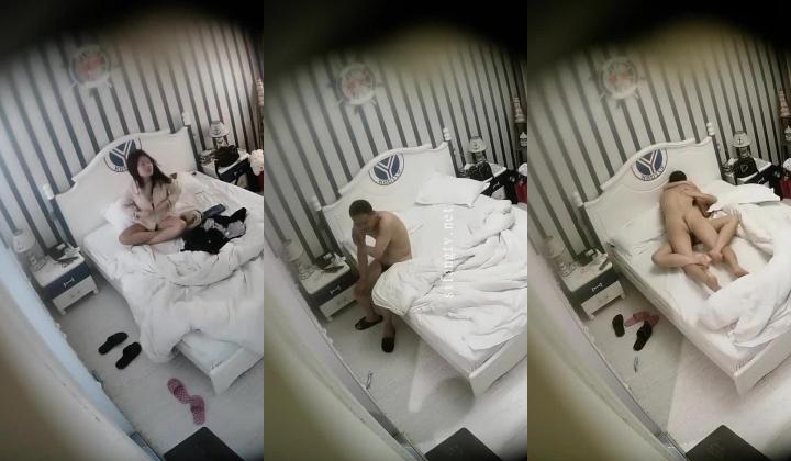 酒店摄像头偷拍中年大叔和干女儿开房过夜早上临走前再干一炮对白清晰