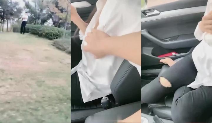 约大一骚学妹户外车震做爱 ️我在开车她在舔屌全程淫语对白操的太猛连车都要操翻了路人发现后忍不住走