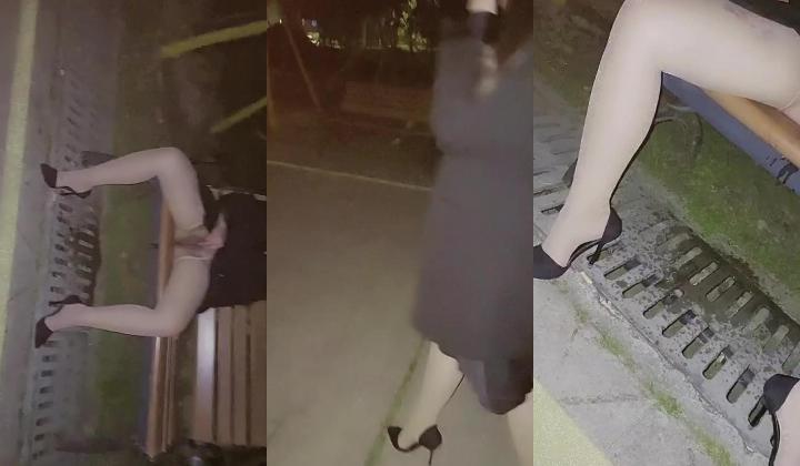 91女神佳佳迷情开档肉丝户外露出野战 江滨路激情开肏 太刺激了嫩穴疯狂潮吹喷水 后入中出内射3V