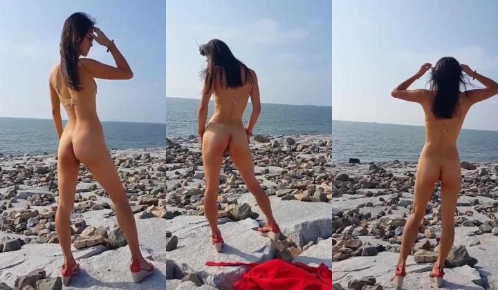 推特福利账号-极品身材美女户外居家露出，蜂腰翘臀大长腿，附私拍150P，高清720P