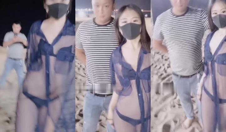 推特极限露出，长腿女神【浅浅GI9ZA】订阅，人前，公共场合，各种社死露出，诱惑农村老头