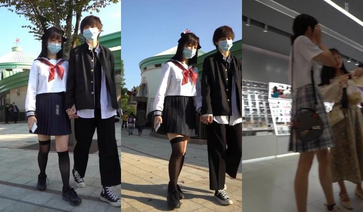 偷拍大师尾随几个美女偷拍裙底风光 ️格子裙jk小姐姐穿着灰色性感窄内两侧露毛中间湿了勒出明显B痕