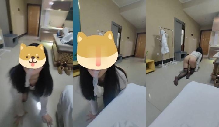 推特极品人形小母狗【Cc重制版】绝版福利，花式调教露出肛塞口交M腿狗链吃烟灰喝尿