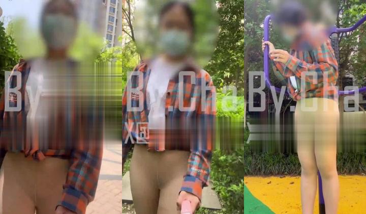 查小理户外露出任务 出租车上脱光衣服 全裸给司机看 玩具自慰高潮玩嗨了 小区只穿丝袜露出游荡