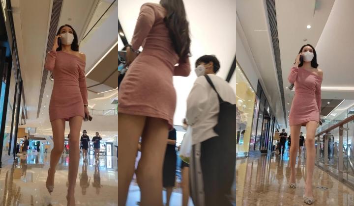 偷拍大师商场尾随偷拍 ️超性感网红脸美女裙底性感包臀裙大长腿高跟鞋，性感丁字裤