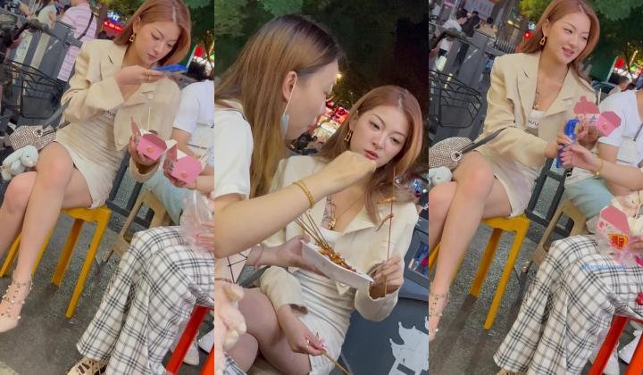 CD大师大街尾随偷拍 ️KFC-1023 网红级美女..身材相貌顶级无死角..窄内