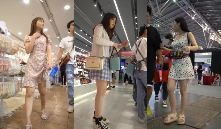 偷拍大神YC商场系列 ️CD多个美女裙底风光手游展不穿内裤小骚妹鲜嫩丰满的穴肉紧闭很有撸点包看射