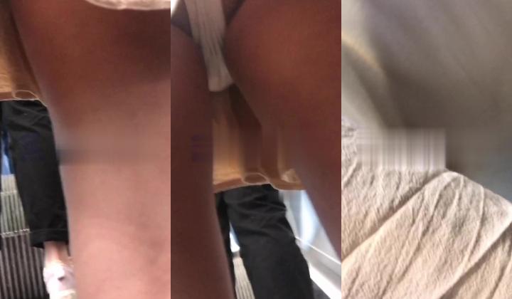 作死CD大神无人后继电梯楼梯尾随跟踪广角撩裙偸拍多位小姐姐裙底发现迷你裙无内骚女太牛逼了