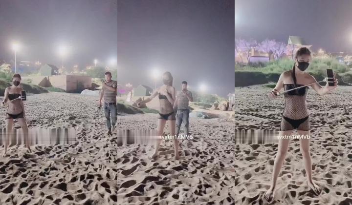 推特极限露出，长腿女神【浅浅GI9ZA】人前，公共场合，各种社死露出，诱惑农村老头