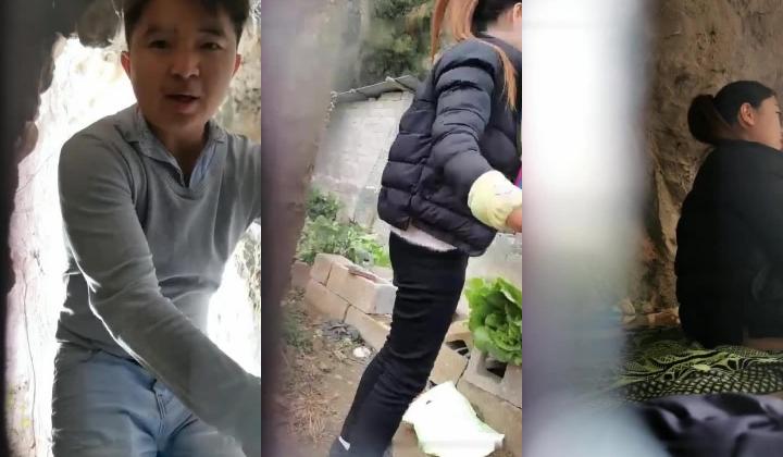 嫖妓偷拍达人强哥巡山几个正在摘菜的村姑挑了个漂亮的150到神仙洞吃快餐这价比猪肉涨得还厉害